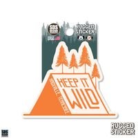  Ahs | Seasons Design Knoxville Keep It Wild 3.25  Decal | Alumni Hall