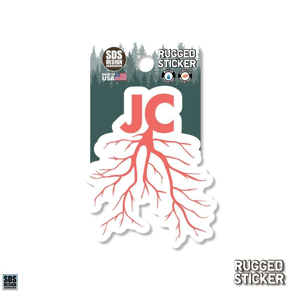  Ahs | Seasons Design Johnson City Roots 3.25  Decal | Alumni Hall