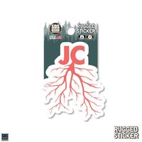  Ahs | Seasons Design Johnson City Roots 3.25  Decal | Alumni Hall