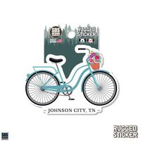  Ahs | Seasons Design Johnson City Bike 3.25  Decal | Alumni Hall