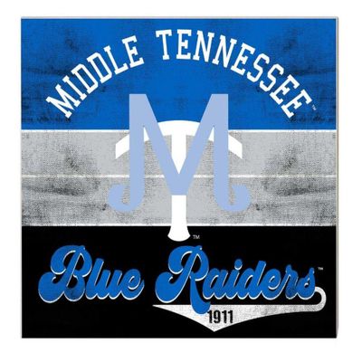  Mtsu | Mtsu 10  X10  Retro Multi Color Sign | Alumni Hall