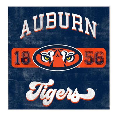  Aub | Auburn 10  X10  Retro Team Mascot Sign | Alumni Hall