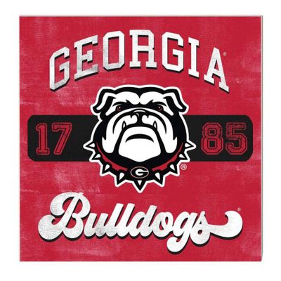  Dawgs | Georgia 10  X10  Retro Team Mascot Sign | Alumni Hall