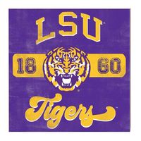  Lsu | Lsu 10  X10  Retro Team Mascot Sign | Alumni Hall