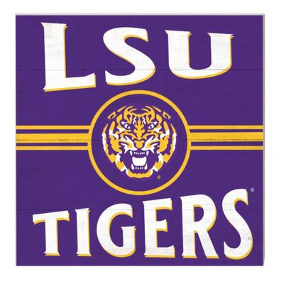  Lsu | Lsu 10  X10  Retro Team Sign | Alumni Hall