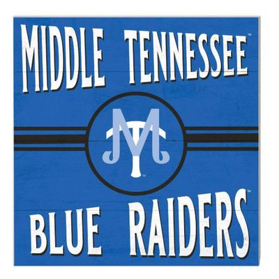  Mtsu | Mtsu 10  X10  Retro Team Sign | Alumni Hall