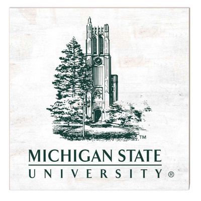  Spartans | Michigan State 10  X10  Scholastic Canvas Sign | Alumni Hall