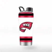 Western Kentucky 20 oz Stripe Shaker Bottle