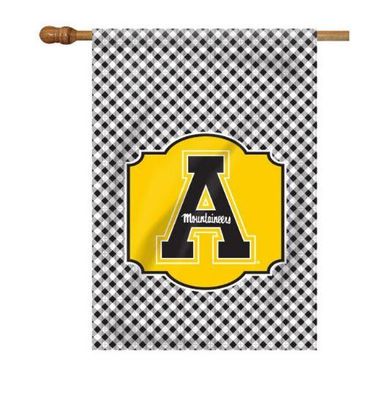 Appalachian State Gingham House Flag