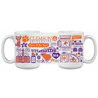 Clemson Julia Gash 15oz Grande Mug