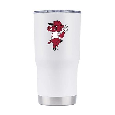 Arkansas Gametime Sidekicks Pitching Ribby 20 oz Tumbler