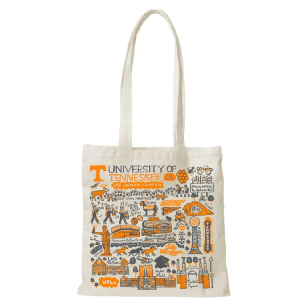  Vols | Tennessee Julia Gash Slim Canvas Tote | Alumni Hall