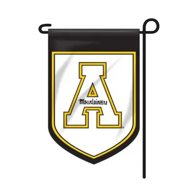 App | Appalachian State Shield Garden Flag | Alumni Hall