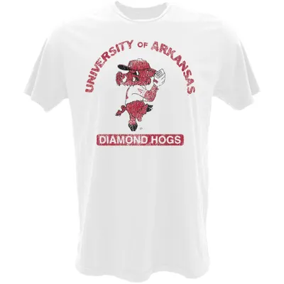 Razorbacks | Arkansas Reserve Men's Pitching Ribby Vintage Basic Tee Alumni Hall