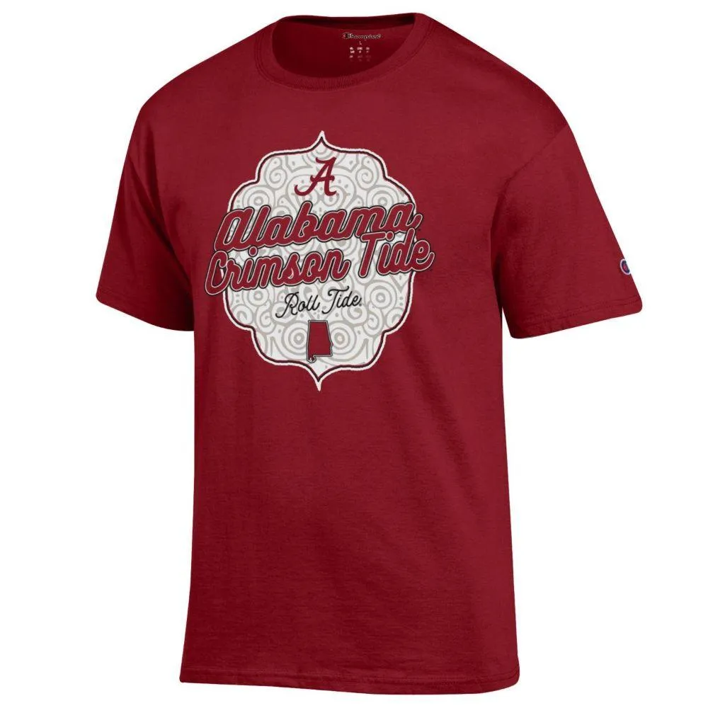 Bama | Alabama Champion Women's Crimson Tide Shield Tee Alumni Hall