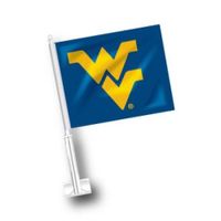  West Virginia Car Flag (Blue)