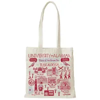  Bama | Alabama Julia Gash Slim Canvas Tote | Alumni Hall