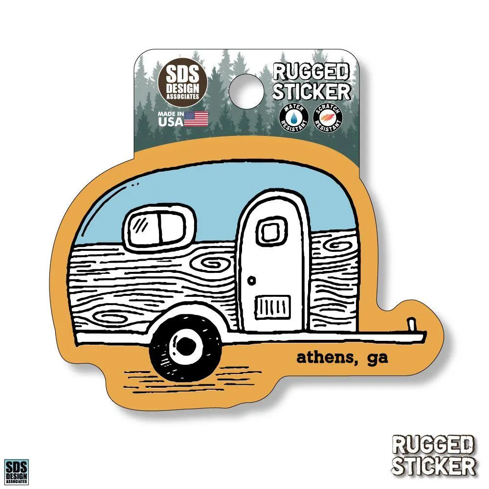  Ahs | Seasons Design Athens Trailer Hitch 3.25  Decal | Alumni Hall