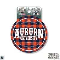  Ahs | Seasons Design Auburn Buffalo Check 3.25  Decal | Alumni Hall