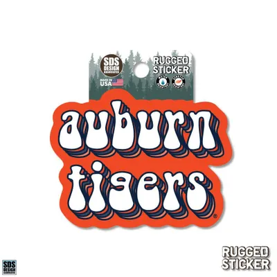  Aub | Auburn Seasons Design Mascot 3.25  Decal | Alumni Hall