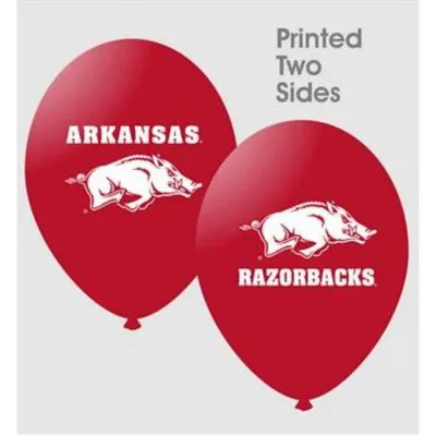  Razorbacks | Arkansas 10 Pack Latex Balloons | Alumni Hall