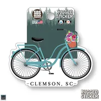  Ahs | Seasons Design Clemson Bike 3.25  Decal | Alumni Hall