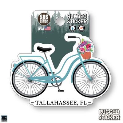  Ahs | Seasons Design Tallahassee Bike 3.25  Decal | Alumni Hall