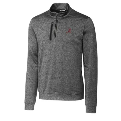 Bama | Alabama Cutter & Amp ; Buck Big Tall Stealth Half Zip Pullover Alumni Hall