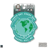  Ahs | Seasons Design Chapel Hill Earth Day Everyday 3.25  Decal | Alumni Hall