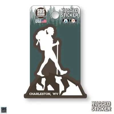  Ahs | Seasons Design Charleston Female Hiker 3.25  Decal | Alumni Hall