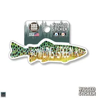  Ahs | Seasons Design Bowling Green Fish 3.25  Decal | Alumni Hall