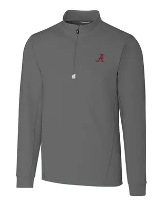 Bama | Alabama Cutter & Amp ; Buck Big Tall Traverse Half Zip Pullover Alumni Hall