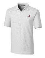 Bama | Alabama Cutter & Amp ; Buck Big Tall Forge Pencil Stripe Polo Alumni Hall