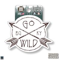  Ahs | Seasons Design Bowling Green Go Wild 3.25  Decal | Alumni Hall