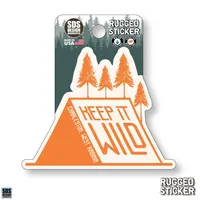  Ahs | Seasons Design Charleston Keep It Wild 3.25  Decal | Alumni Hall