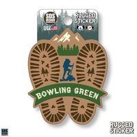  Ahs | Seasons Design Bowling Green Hiking Prints 3.25  Decal | Alumni Hall