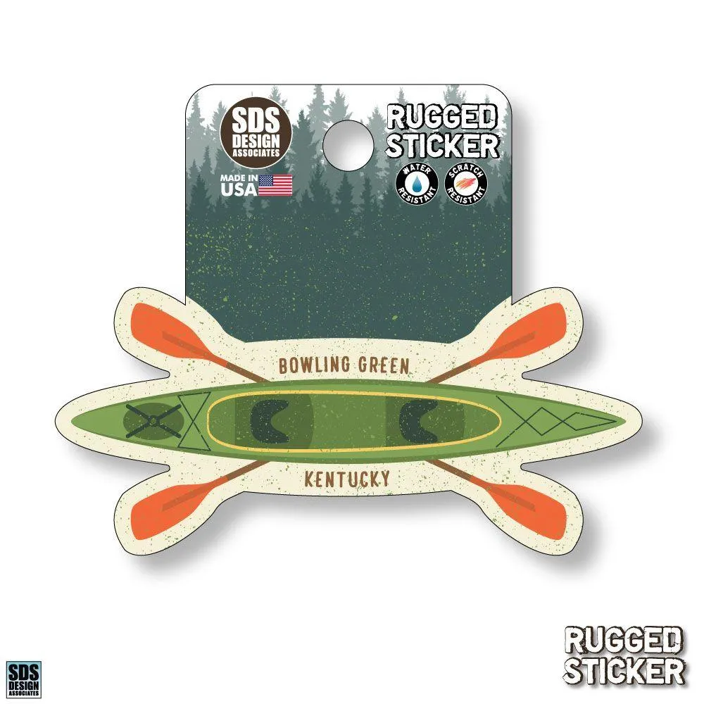  Ahs | Seasons Design Bowling Green Kayak 3.25  Decal | Alumni Hall