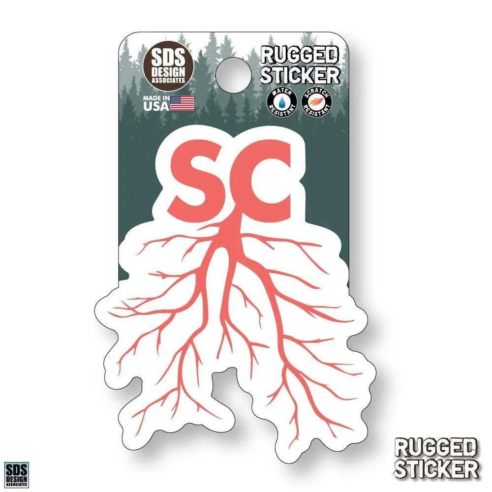  Ahs | Seasons Design Clemson Roots 3.25  Decal | Alumni Hall