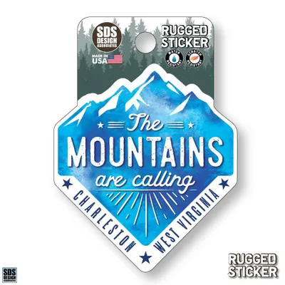  Ahs | Seasons Design Charleston The Mountains Are Calling 3.25  Decal | Alumni Hall