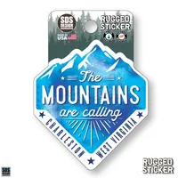  Ahs | Seasons Design Charleston The Mountains Are Calling 3.25  Decal | Alumni Hall