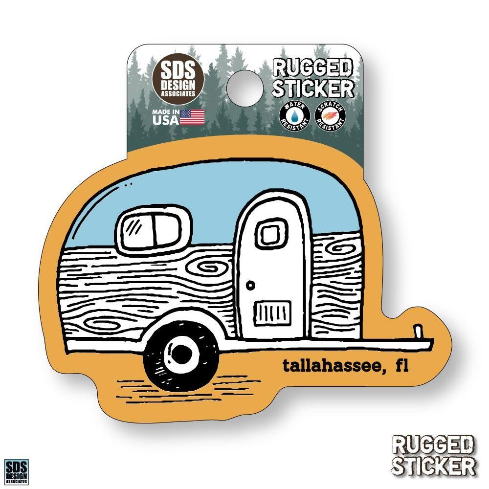  Ahs | Seasons Design Tallahassee Trailer Hitch 3.25  Decal | Alumni Hall