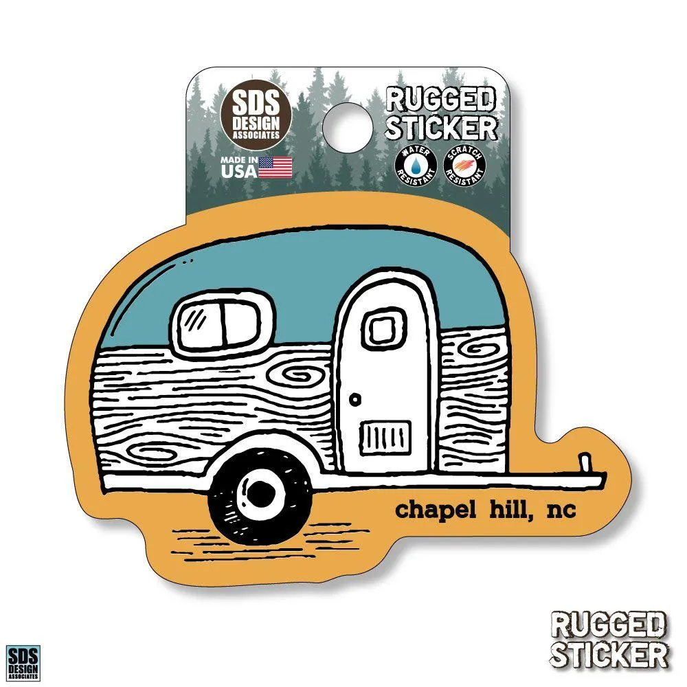  Ahs | Seasons Design Chapel Hill Trailer Hitch 3.25  Decal | Alumni Hall