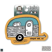  Ahs | Seasons Design Chapel Hill Trailer Hitch 3.25  Decal | Alumni Hall