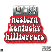  Ahs | Seasons Design Western Kentucky School Mascot 3.25  Decal | Alumni Hall