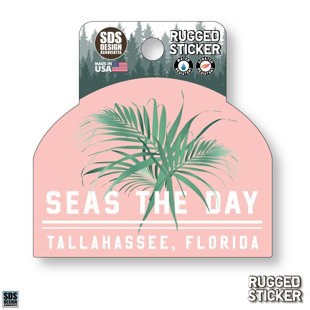  Ahs | Seasons Design Tallahassee Seas The Day 3.25  Decal | Alumni Hall