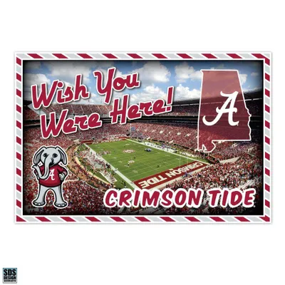  Bama | Alabama Seasons Design Wish You Were Here 3.25  Decal | Alumni Hall