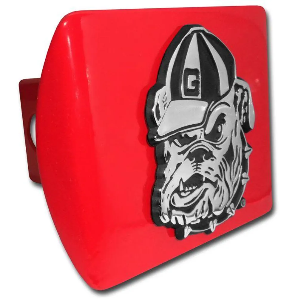  Dawgs | Georgia Bulldog Metal Hitch Cover | Alumni Hall