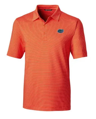 Gators | Florida Cutter & Amp ; Buck Big Tall Forge Pencil Stripe Polo Alumni Hall