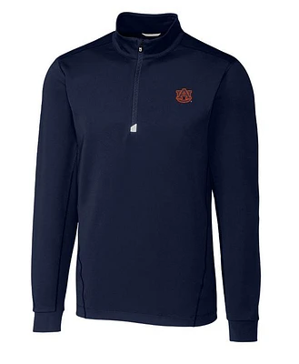 Auburn Cutter & Buck Big Tall Traverse Half Zip Pullover