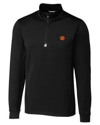 Clemson | Cutter & Amp ; Buck Big Tall Traverse Half Zip Pullover Alumni Hall